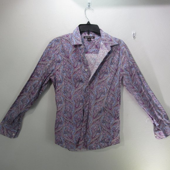 Michael Kors Other - 😀Michael Kors Men's paisley button up shirt SM